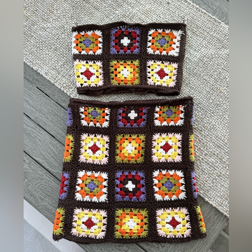 Handmade Crochet 2 Piece Set